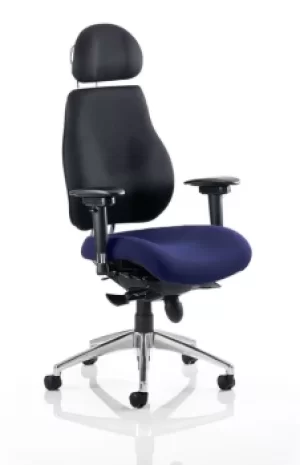 Image of Chiro Plus Ultimate With Headrest Bespoke Colour Seat Admiral Blue