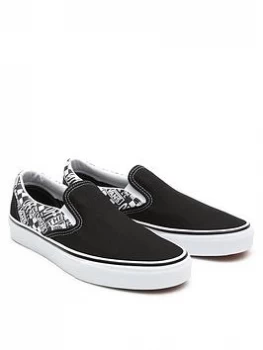 Image of Vans Off The Wall UA Classic Slip-Ons - Black, Size 11, Men