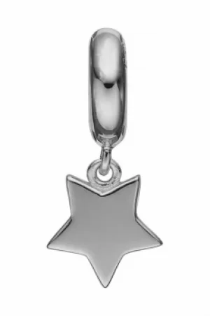 Image of Ladies Christina Sterling Silver Moving Star Bead Charm 623-S90