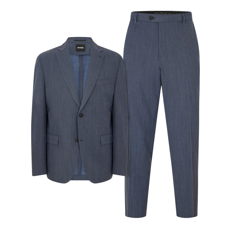 Image of Boss Mens P Huge Suit Dark Blue male 38 (48)