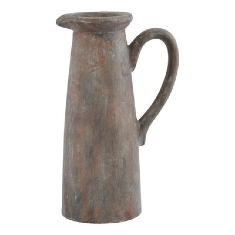 Image of Hill Interiors Siena Tall Jug - Ceramic - L13 X W17 X H32cm - Brown