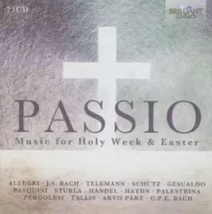 Image of Passio Music for Holy Week & Easter by Various Composers CD Album