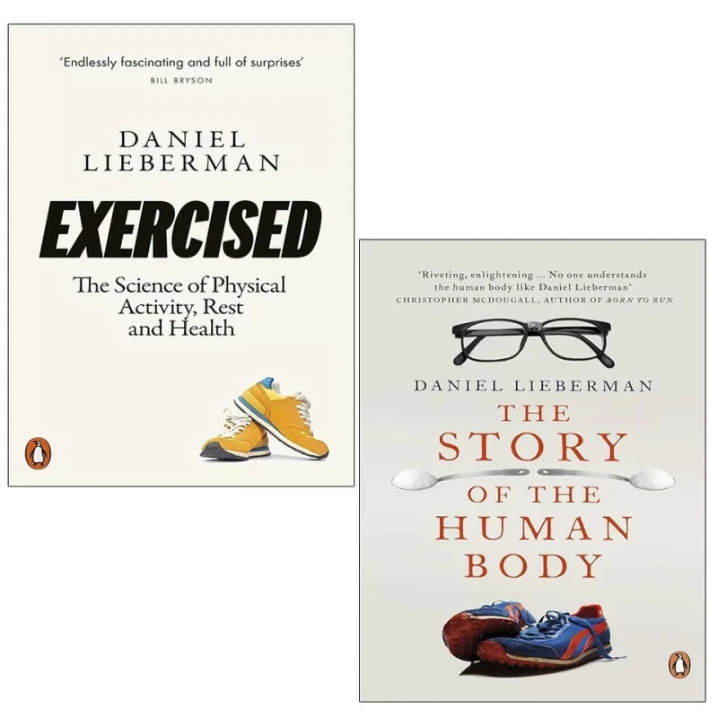 Image of Daniel Lieberman The Story Of The Human Body And Exercised 2 Book Set Paperback Edition Daniel Lieberman Books