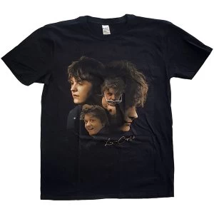 Image of Lewis Capaldi - Photo Montage Unisex Medium T-Shirt - Black