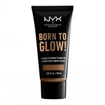 Image of NYX Professional Makeup Born to Glow Naturally Radiant Foundation 30ml (Various Shades) - 12 Deep Sable