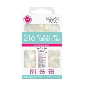 Image of Elegant Touch Totally Bare Mixed Nails 216