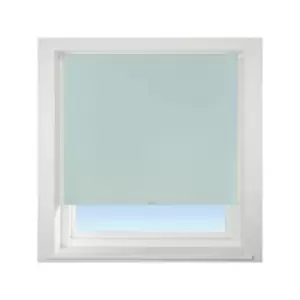 Image of Swish Cordless Blackout Roller Blind, Duck Egg, W60 Cm x D170 Cm