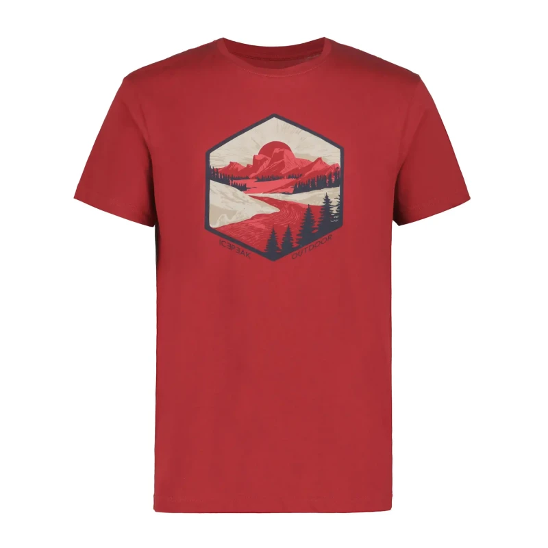 Image of T-Shirt Icepeak Mocbach Rouge Male XL