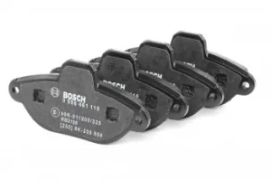 Image of Bosch Brake Pads FIAT 0 986 461 119 71737179,71769056,77368201 Disk Pads,Brake Pad Set, disc brake 5892737,71737179,71769056,77362267,77362479,9948045