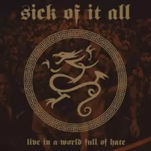 Image of Sick Of It All Live in a world full of hate CD multicolor