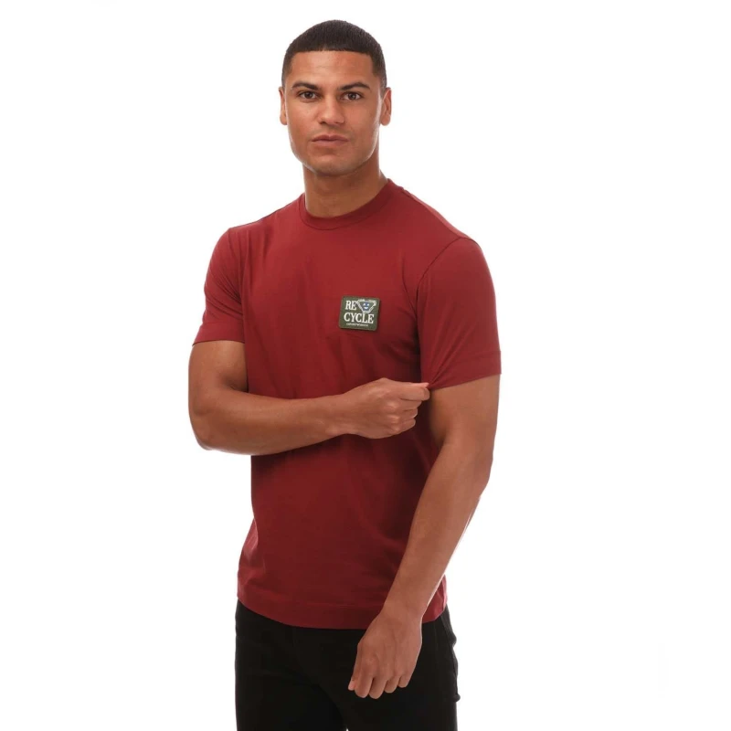 Image of Armani Regular-Fit T-Shirt - Red Red S