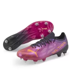 Image of Puma Ultra 1.2 SG Football Boots - Pink
