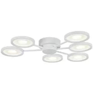 Image of Maytoni Modern - Aprilia Modern Aprilia Integrated LED White Multi Arm Ceiling Lamp