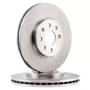 Image of RIDEX Brake disc OPEL,VAUXHALL 82B0119 569006,93175376,93175376 Brake rotor,Brake discs,Brake rotors