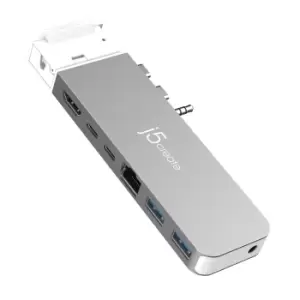 Image of j5create JCD395 4K60 Elite Pro USB4 Hub with MagSafe Kit