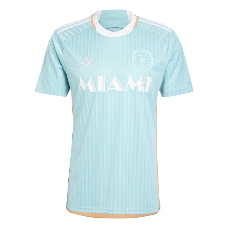 Image of adidas Inter Miami Third Shirt 2024 2025 Adults - Green Green S