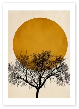 Image of East End Prints Winter Morning Unframed Wall Print - A2