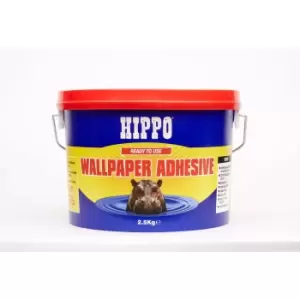 Image of Hippo Ready To Use Wallpaper Adhesive 2.5 Kg