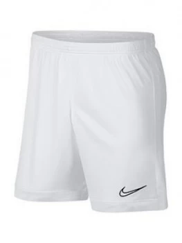 Image of Nike Dry Knit Academy Shorts - White Size M Men