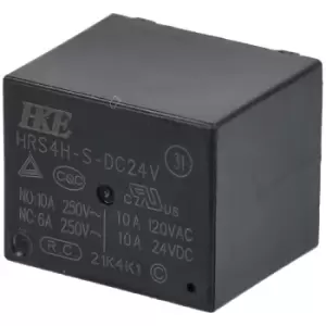 Image of R-TECH 616298 High Sensitivity PCB Relay, SPDT 24VDC 10A