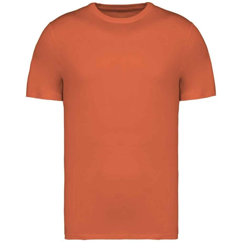 Image of Native Spirit Mens Heavyweight Slim T-Shirt in Burnt Orange Size: XS Burnt Orange Male XS