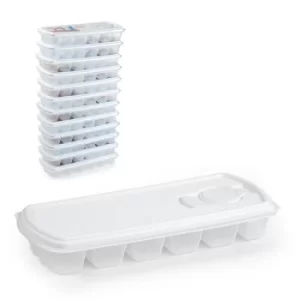 Image of Plasticforte Ice Cube Tray Iceland White