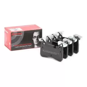 Image of BREMBO Brake pad set MERCEDES-BENZ P 50 110 0004203400,0054209020,0064207820 0074209320,A0004203400,A0054209020,A0064207820,A0074209320