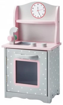 Image of Olivias Little World Polka Dot Princess Doll Kitchen.