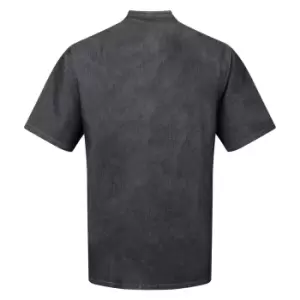 Image of Premier Unisex Adult Short-Sleeved Chef Jacket (S) (Indigo Denim)