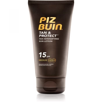 Image of Piz Buin Tan & Protect Tan Intensifying Sun Lotion Medium SPF15 150ml