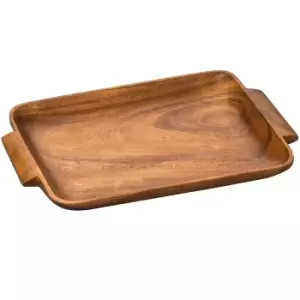 Image of Premier Housewares Kora Wooden Serving Tray with Handles