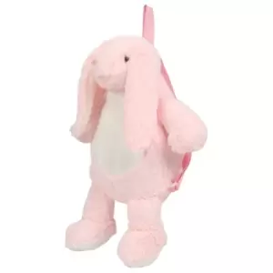 Image of Mumbles Zippy Rabbit Backpack (One Size) (Pink)