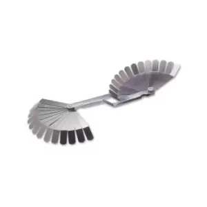 Image of Feeler Gauge - AF/mm - 26 Blades Offset - 2482 - Laser