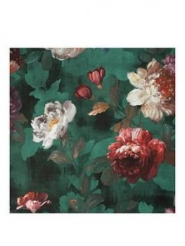 Image of Superfresco Easy Isabelle Green Floral Wallpaper