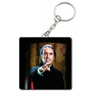 Image of Dracula Pointing Key Ring (1958)