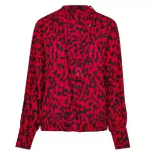 Image of Biba BIBA Popper Frill Blouse - Pink