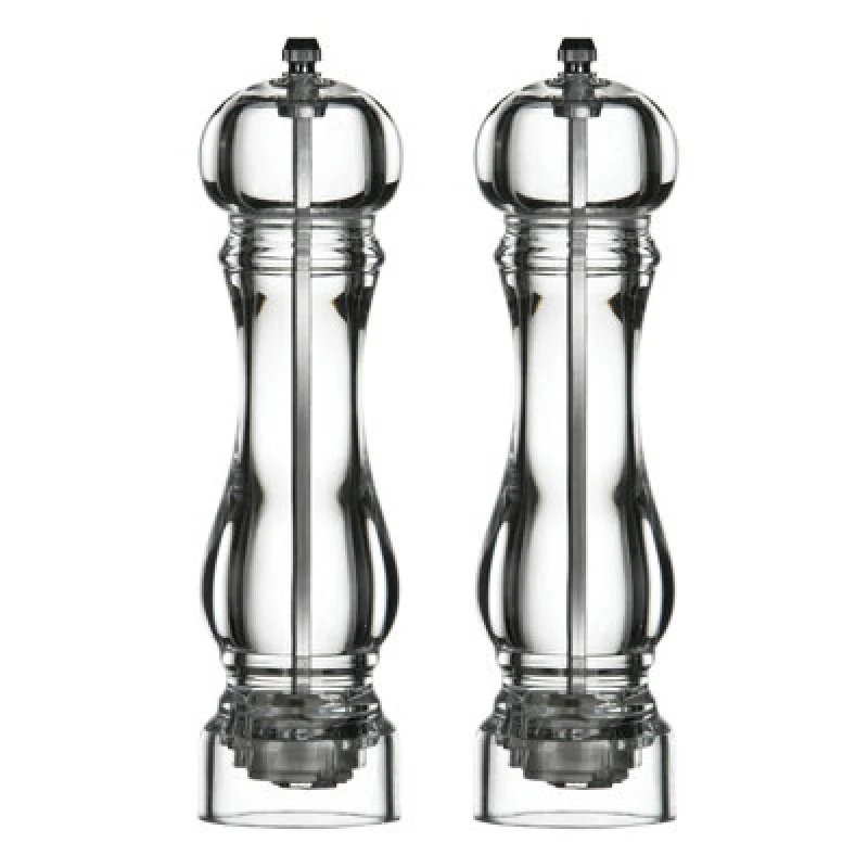 Image of Orsina Cody Large Acrylic Salt And Pepper Mill Set