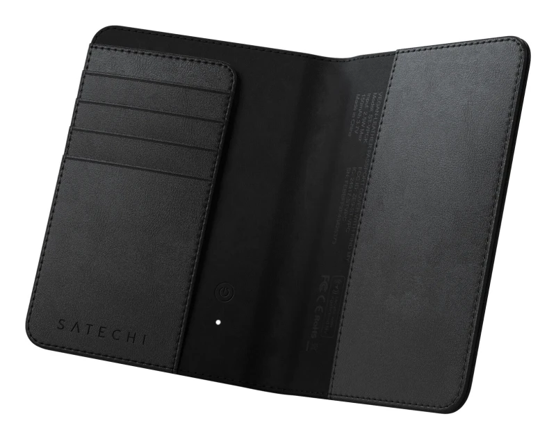 Image of Satechi Vegan Passport Cover w/FindMy Bk
