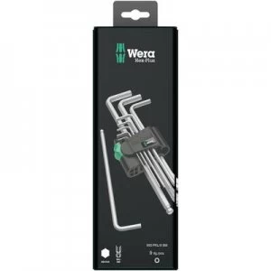 Image of Wera 950 PKL/9 SM N SB Allen Allen key set 9 Piece