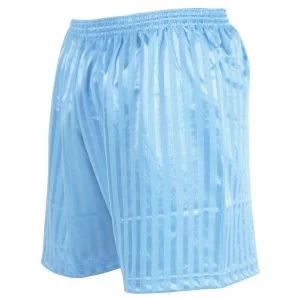 Image of Precision Striped Continental Football Shorts 38-40" Sky Blue
