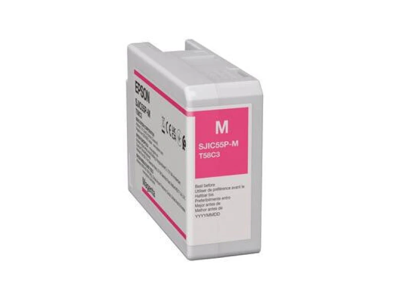 Image of Epson Epson SJIC55(M) ink cartridge Original Magenta C13T58C340