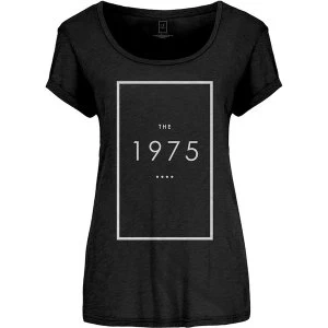 Image of The 1975 - Original Logo Womens Medium T-Shirt - Black