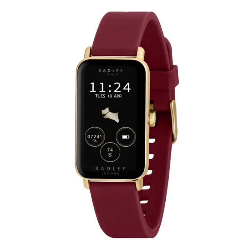 Image of Radley Series 21 Red Silicone Strap Smart Watch