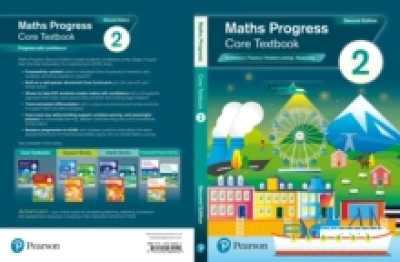 Image of Naomi Norman Maths Progress Second Edition Core Textbook 2 Book Multi unisex