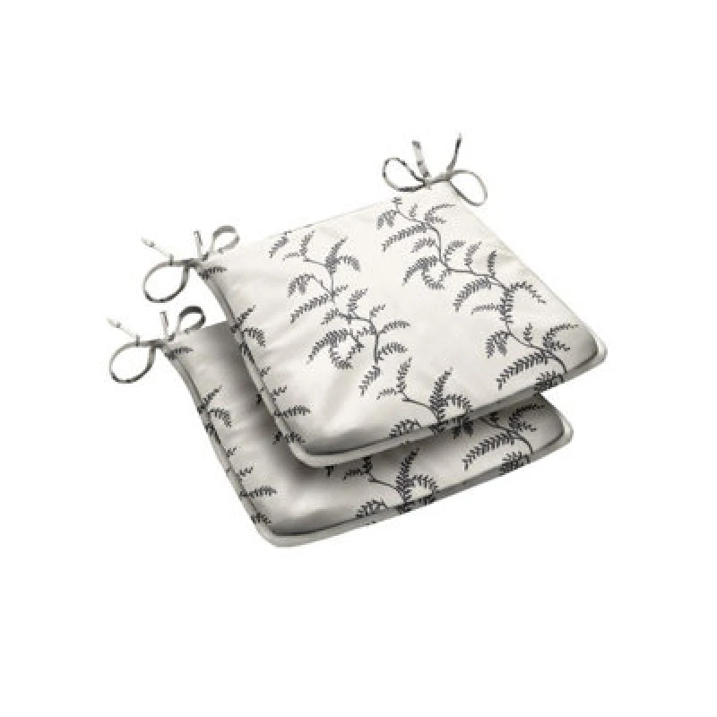 Image of Luxury Living Linen Fern Outdoor Tapezoid Shape Seat Pad