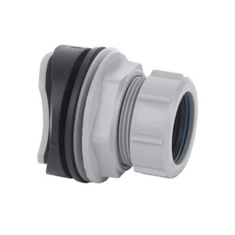 Image of McAlpine Mechanical Soil Grey Boss Connector For Pipe 1.25'' BOSSCONN-1.25GR Grey
