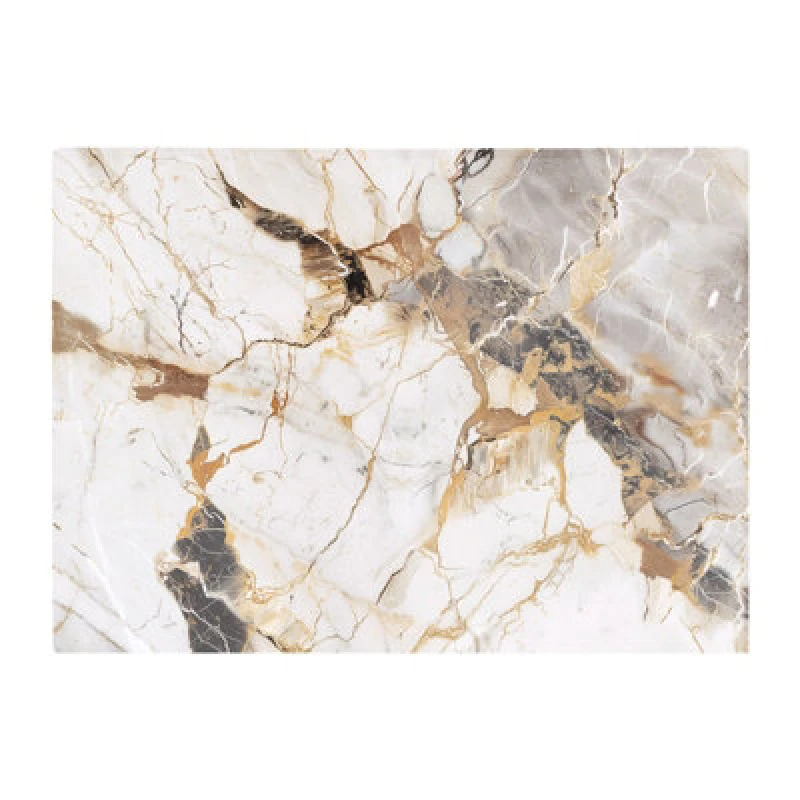 Image of Warren Reed Designer Sleek Pale Marble Effect Chopping Board