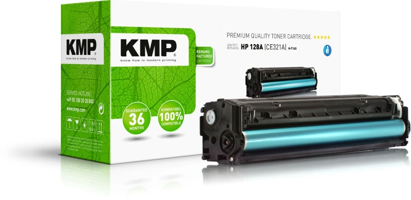 Image of KMP H-T145 toner cartridge Cyan