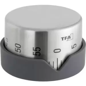 Image of TFA Dostmann Dot Timer Stainless steel Mechanical