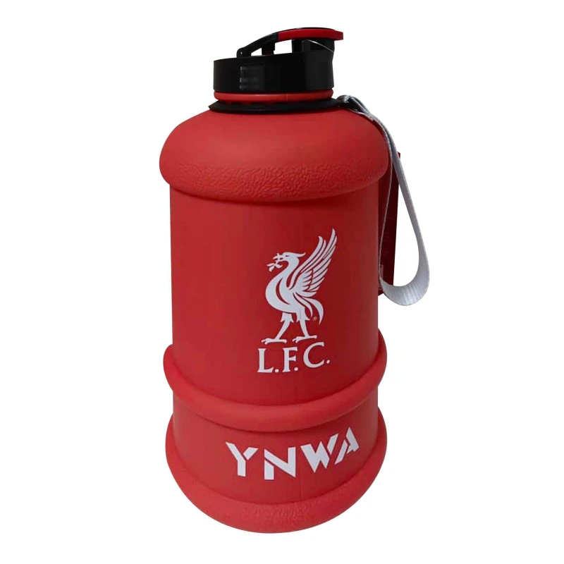 Image of Hy-pro Offical Licensed Liverpool F.C 1.3L Gym Bottle Red unisex